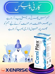 Carni Plex Syrup  (100% Organic Energy & Stamina Booster Nutritional Supplement)