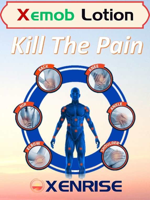 Xemob Plus Lotion (100% Organic Topical Product to Relieve Muscle Pain & Stiffness, Naturally) - Image 2