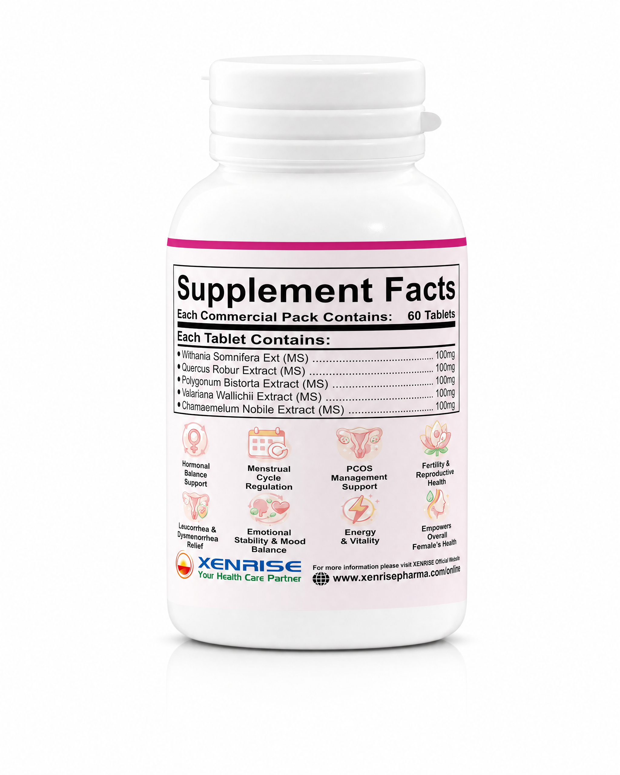 FEMIXEN Tablets | Female Reproductive Health Support Formula for Hormonal Balance, Menstrual Wellness & Overall Female Vitality - Image 5