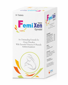 FEMIXEN Tablets | Female Reproductive Health Support Formula for Hormonal Balance, Menstrual Wellness & Overall Female Vitality