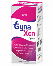 GynaXen Syrup | Female Wellness Support with Nutritional Extracts for Hormonal Balance, Menstrual Comfort & Vitality