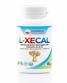 L-XeCal Tablets | Advanced Bone Strength with Calcium, D3 & K2 | Stronger Bones • Better Absorption • Healthier Life