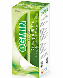 OGMIN SYRUP | Ginkgo Biloba in Highly Potent DS Dosage Form | Advanced Nutritional Support for Brain, Circulation, Focus & Daily Wellness