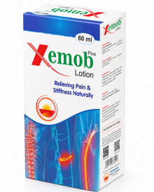 XEMOB PLUS LOTION | Relieving Pain & Stiffness Naturally | Topical Analgesic & Anti-Inflammatory Lotion for Muscle, Joint & Body Pain   
