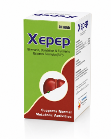 XEPEP Tablets | Advanced Liver & Metabolic Support | 100% Organic Nutritional Formula for Liver Health, Detox Support & Digestive Wellness
