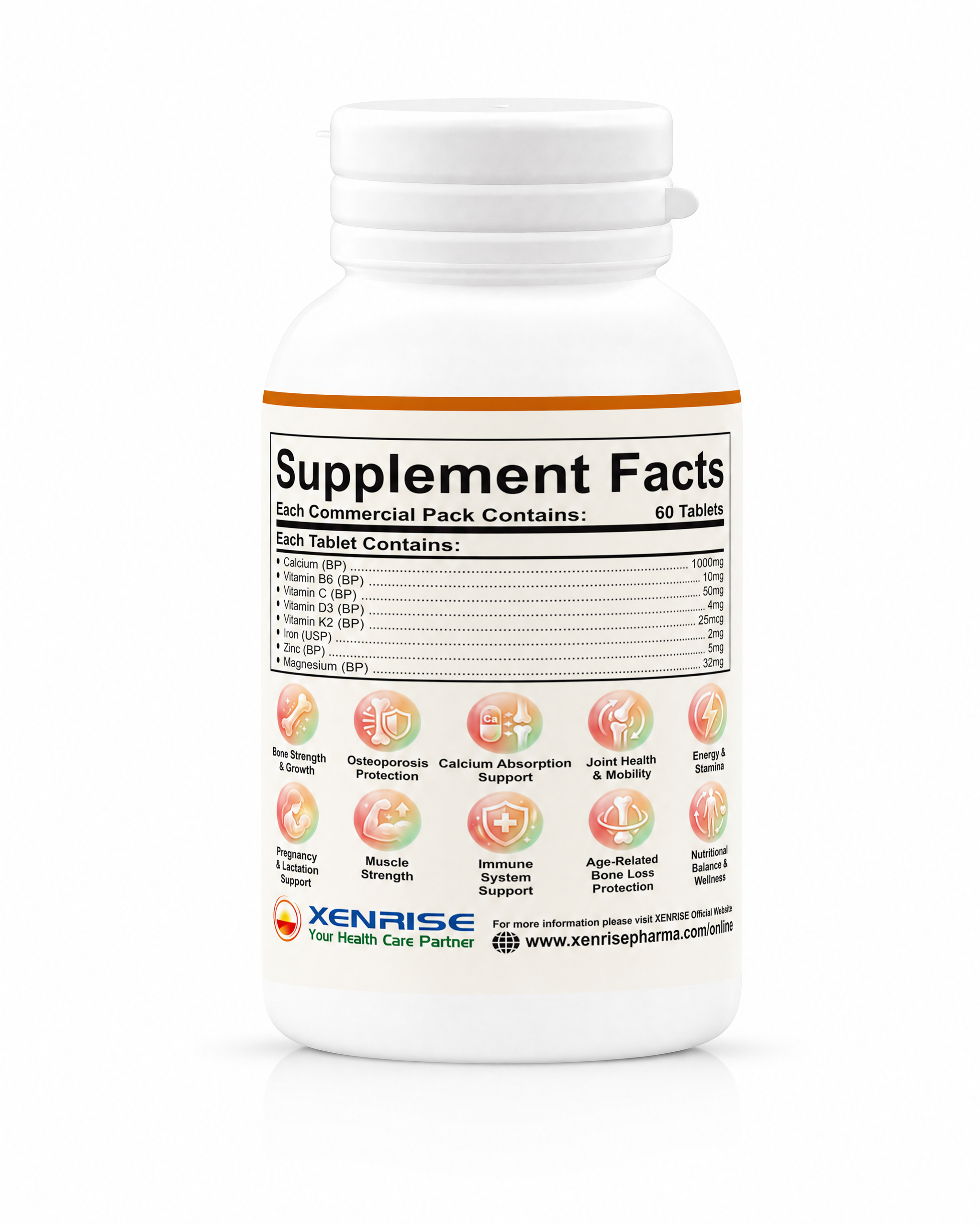 CADY MOCKUP - 2 CADY Tablets | All-in-One Calcium, Vitamins & Minerals Formula for Bone Strength, Energy & Daily Wellness - Image 7