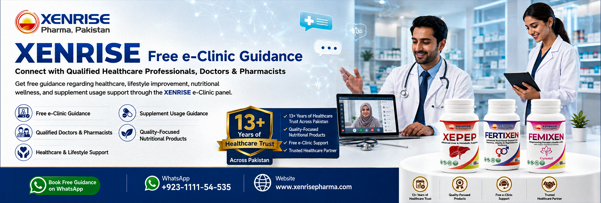 About XENRISE xenrise pharma e clinic banner (1920x650)