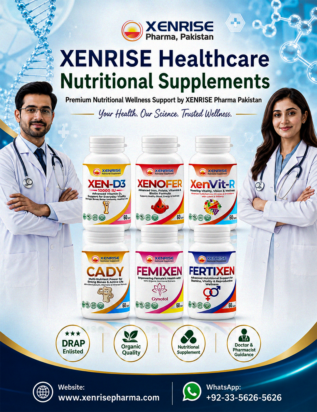 XENRISE Pharma Mobile Banner 2