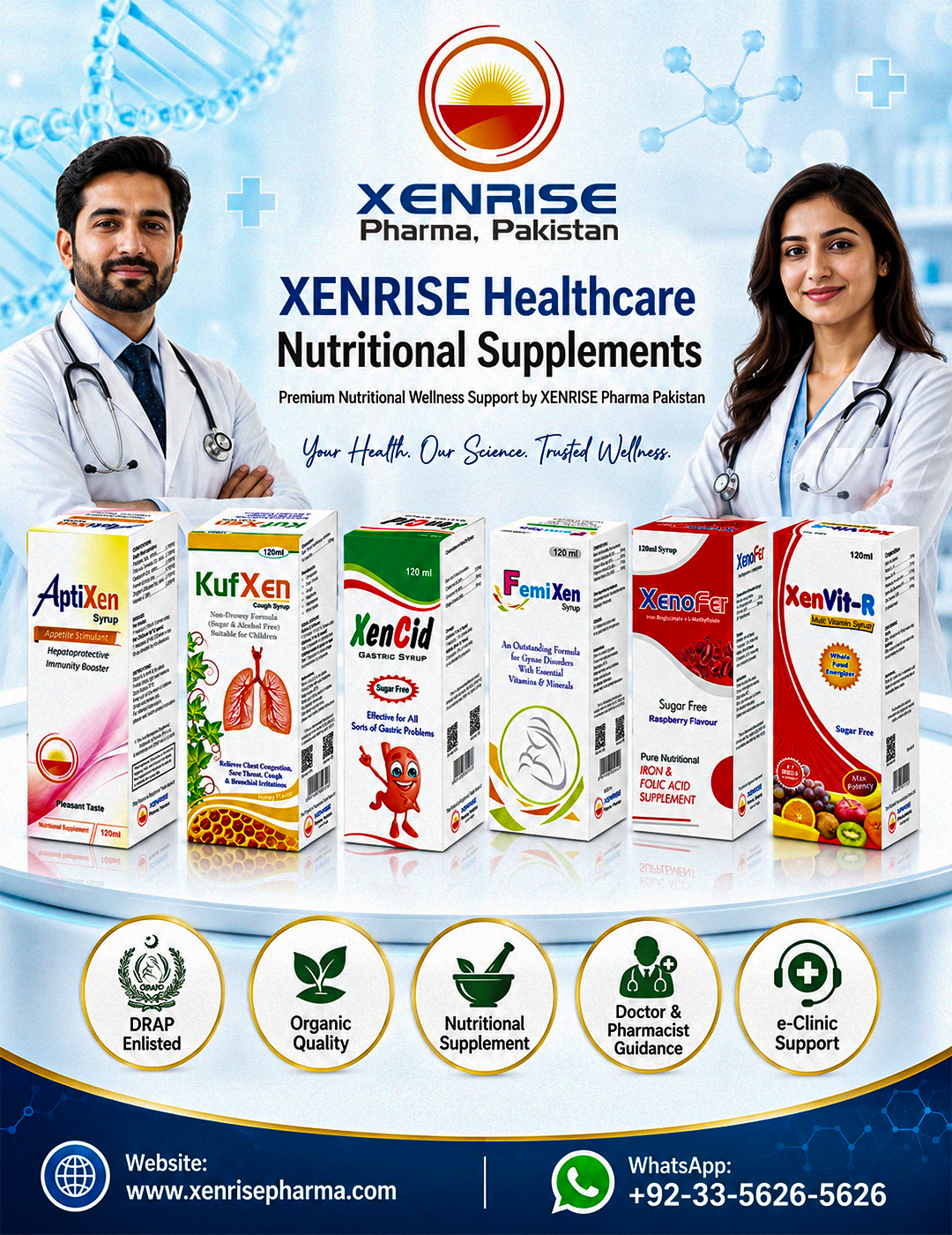 XENRISE Pharma Mobile Banner 3