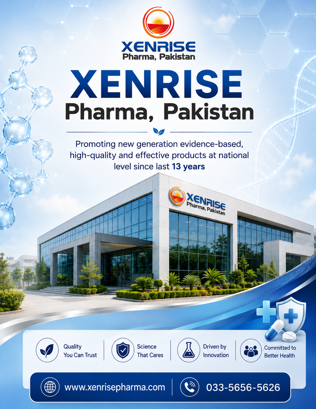 XENRISE Pharma Mobile Banner 1