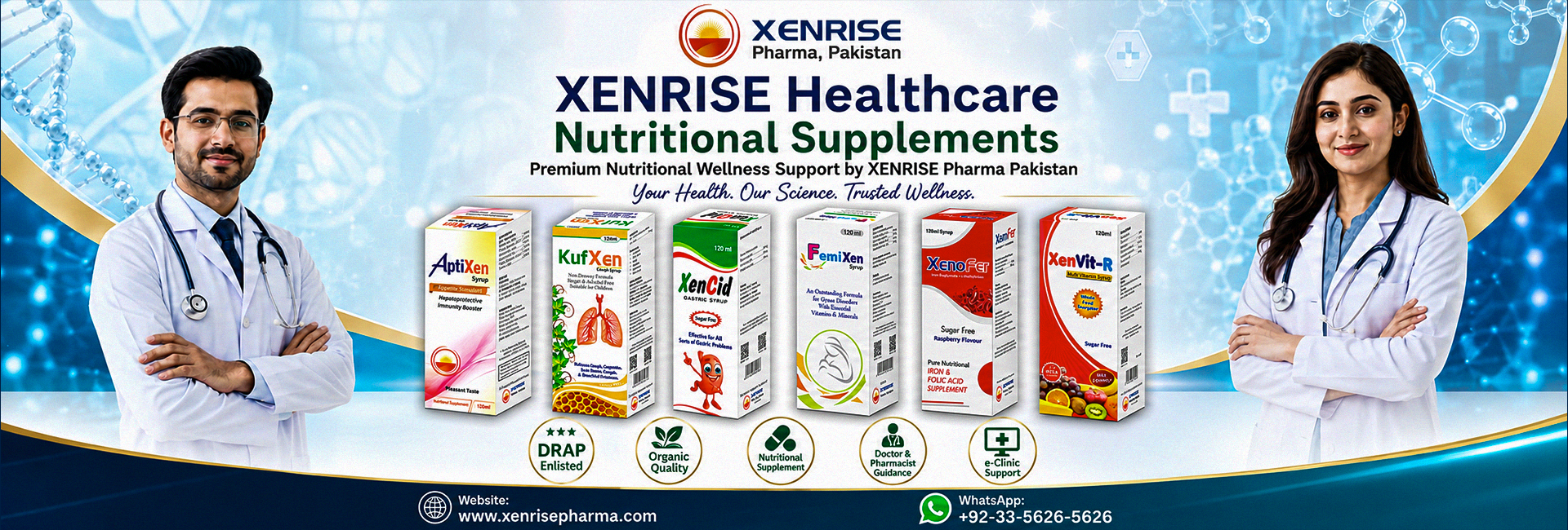 XENRISE Pharma Banner 3