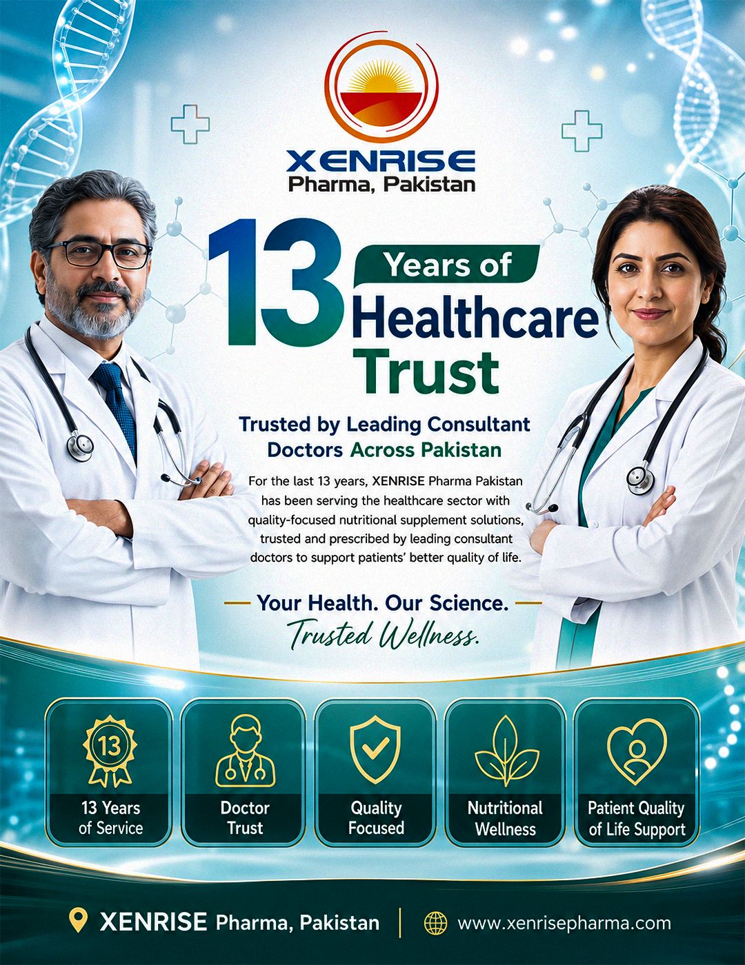 XENRISE Pharma Mobile Banner 4